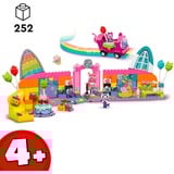 LEGO Gabbys partyrum, Bygge legetøj Byggesæt, 4 År, Plast, 252 stk, 671 g