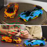 LEGO Speed Champions Lamborghini Revuelto og Huracán STO, Bygge legetøj Byggesæt, 10 År, Plast, 607 stk, 692 g