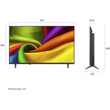 LG 43NU800B6LC.AEEQ, LED-tv Sort