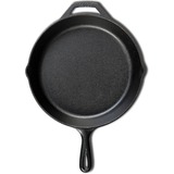 Lodge 12 Inch Cast Iron Skillet, Stegepande Sort, Sort, Støbejern, Støbejern, USA, 304,8 mm, 3,63 kg