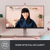 Logitech Brio 300, Webcam Rosa