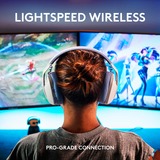 Logitech G435 LIGHTSPEED, Gaming headset Hvid
