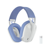 Logitech G435 LIGHTSPEED, Gaming headset Hvid