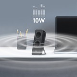 Logitech Z207 Sort Kabel & trådløs 5 W, PC-højttaler Sort, 2.0 kanaler, Kabel & trådløs, 5 W, Sort