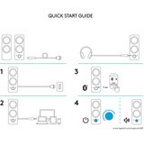 Logitech Z207 Sort Kabel & trådløs 5 W, PC-højttaler Sort, 2.0 kanaler, Kabel & trådløs, 5 W, Sort