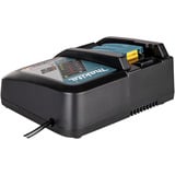Makita Batteri-kombisæt DLX2533TJ, batteridrevet bore-/skruemaskine DDF489Z + batteridrevet slagboremaskine DTW300Z, 18 volt, Skruetrækker Blå/Sort