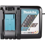 Makita Batteri-kombisæt DLX2533TJ, batteridrevet bore-/skruemaskine DDF489Z + batteridrevet slagboremaskine DTW300Z, 18 volt, Skruetrækker Blå/Sort
