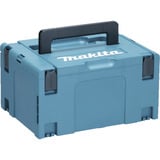 Makita Batteri-kombisæt DLX2533TJ, batteridrevet bore-/skruemaskine DDF489Z + batteridrevet slagboremaskine DTW300Z, 18 volt, Skruetrækker Blå/Sort