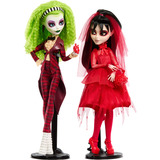 Mattel SKULLECTOR Beetlejuice Wedding Doll 2-Pack, Dukke Mode dukke, Hunstik, 6 År, Pige, 290 mm, 600 g