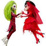 Mattel SKULLECTOR Beetlejuice Wedding Doll 2-Pack, Dukke Mode dukke, Hunstik, 6 År, Pige, 290 mm, 600 g