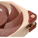 Noctua NF-A12x25 Computerkabinet Ventilator 12 cm Beige, Brun, Sag fan Ventilator, 12 cm, 450 rpm, 1200 rpm, 12,1 dB, 55,7 m³/t