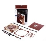 Noctua NF-A12x25 Computerkabinet Ventilator 12 cm Beige, Brun, Sag fan Ventilator, 12 cm, 450 rpm, 1200 rpm, 12,1 dB, 55,7 m³/t