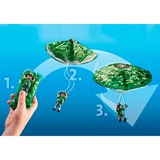 PLAYMOBIL City Action - Politihelikopter: Faldskærmsforfølgelse, Bygge legetøj 