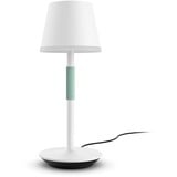 Philips Hue Go bærbar bordlampe Hvid, Philips Hue White and Color ambiance Go bærbar bordlampe, Intelligent bordlampe, Bluetooth, Hvid, LED, Metal, Ikke-udskiftelig pære(r)