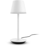 Philips Hue Go bærbar bordlampe Hvid, Philips Hue White and Color ambiance Go bærbar bordlampe, Intelligent bordlampe, Bluetooth, Hvid, LED, Metal, Ikke-udskiftelig pære(r)