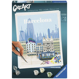 Ravensburger CreArt - Farverigt Barcelona, Maling 