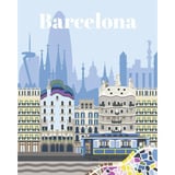 Ravensburger CreArt - Farverigt Barcelona, Maling 