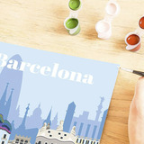 Ravensburger CreArt - Farverigt Barcelona, Maling 