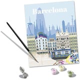 Ravensburger CreArt - Farverigt Barcelona, Maling 
