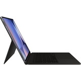 SAMSUNG EF-DX925 QWERTZ Tysk Pogo Pin Sort, Tastatur Sort, DE-layout, QWERTZ, Tysk, Touchpad, Samsung, Galaxy Tab S10 Ultra, Galaxy Tab S9 Ultra, Sort