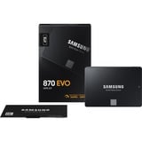 Samsung 870 EVO 4 TB 2.5" Serial ATA III V-NAND, Solid state-drev 4 TB, 2.5", 560 MB/s, 6 Gbit/sek.