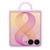 Samsung Silikone ring magnet etui, Mobiltelefon Cover Rosa