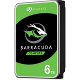 Seagate BarraCuda 6 TB Renoveret, Harddisk 