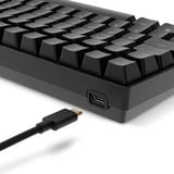 Sharkoon SKILLER SGK50 S2, Gaming-tastatur Sort, DE-layout, Gateron red