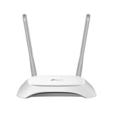TP-Link TL-WR840N trådløs router Hurtigt ethernet Enkelt band (2,4 GHz) Grå, Hvid Wi-Fi 4 (802.11n), Enkelt band (2,4 GHz), Ethernet LAN, Grå, Hvid, Bordplade router