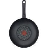 Tefal Resist D52619 Wok/Stirfry pande Rund, Stegepande Sort, Rund, Wok/Stirfry pande, Sort, Titanium, 175 °C, Aluminium