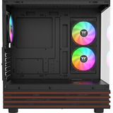 Thermaltake CA-1Y7-00M1WN-WS, Towerkabinet Sort/træ