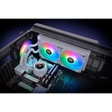 Thermaltake TH280 V2 ARGB Sync All-In-One Liquid Cooler Snow Edition, Vandkøling Hvid