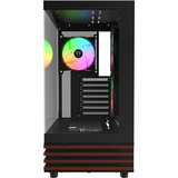 Thermaltake View 270 Plus WS ARGB, Towerkabinet Sort/træ