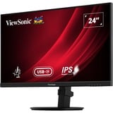ViewSonic VS20138(VG2409-MHDU-2), LED-skærm Sort