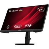 ViewSonic VS20138(VG2409-MHDU-2), LED-skærm Sort