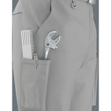 Wera 6006 Joker S / L - Selvjusterende dobbeltnøgle, Gaffelnøgle Sølv