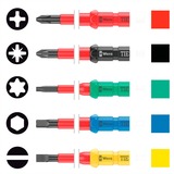 Wera Kraftform Kompakt VDE Big Pack 1, 05006617001, Skruetrækker Gul/Rød