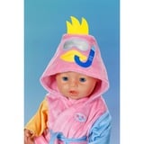 ZAPF Creation BABY born Bath Bathrobe 43cm, Dukke tilbehør BABY born Bath Bathrobe 43cm, Dukkebadekåbe, 3 År