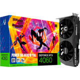 ZOTAC GeForce RTX 4060 Twin Edge OC SPIDER-MAN Across the Spider-Verse Renoveret, Grafikkort 