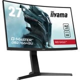 iiyama G-MASTER GB2766HSU-B1 LED display 68,6 cm (27") 1920 x 1080 pixel Fuld HD Sort, Gaming Skærm Sort, 68,6 cm (27"), 1920 x 1080 pixel, Fuld HD, LED, 1 ms, Sort