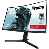 iiyama G-MASTER GB2766HSU-B1 LED display 68,6 cm (27") 1920 x 1080 pixel Fuld HD Sort, Gaming Skærm Sort, 68,6 cm (27"), 1920 x 1080 pixel, Fuld HD, LED, 1 ms, Sort