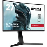 iiyama G-MASTER GB2766HSU-B1 computerskærm 68,6 cm (27") 1920 x 1080 pixel Fuld HD LED Sort, Gaming Skærm Sort, 68,6 cm (27"), 1920 x 1080 pixel, Fuld HD, LED, 1 ms, Sort