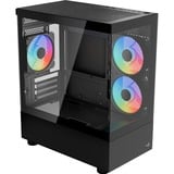 Aerocool ACCM-ES09133.11, Towerkabinet Sort