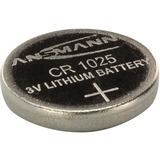 Ansmann 3V Lithium CR1025 Engangsbatteri Engangsbatteri, CR1025, Lithium, 3 V, 1 stk, Sølv