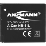 Ansmann A-Can NB-11L Lithium-Ion (Li-Ion) 600 mAh, Kamera batteri 600 mAh, 3,7 V, Lithium-Ion (Li-Ion), 1 stk