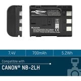 Ansmann Li-Ion battery packs A-CAN NB 2 LH Lithium-Ion (Li-Ion) 720 mAh, Kamera batteri 720 mAh, 7,4 V, Lithium-Ion (Li-Ion), Detail