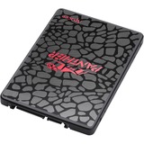 Apacer AS350 Panter 2.5" 512 GB Serial ATA III 3D TLC, Solid state-drev grå/Sort, 512 GB, 2.5", 560 MB/s, 6 Gbit/sek.