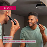 Beurer 10505, Næse / Ohrenhaartrimmer Sort