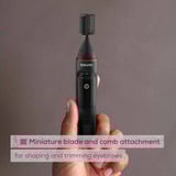 Beurer MN3X Præcisionstrimmer, Næse / Ohrenhaartrimmer Sort