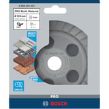 Bosch PRO Multi Material kopskive, Ø 125mm, Slibeskive Slibeskive, Beton, Bosch, 2,22 cm, 12,5 cm, 4,5 mm